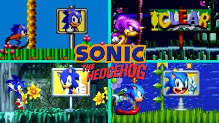 Evolution of Sonic Games: First Levels (1991-2022)