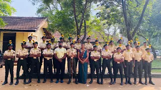 Anuradhapura central college boys western cadet band display at inter house sport meet 2023