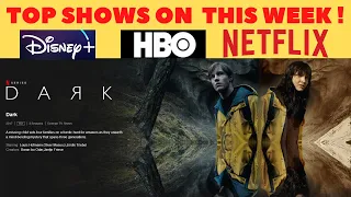 Top shows on Netflix, HBO Max, and Disney Plus this week !