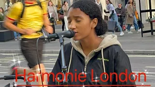 Beautiful voice of Harmonie London at Oxford St || Uk 2023