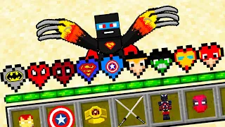 MINECRAFT MAS CORAÇÕES SÃO SUPER-HERÓIS