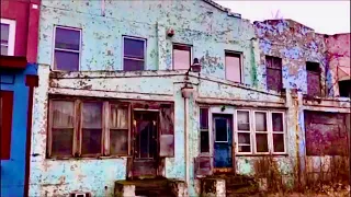 4th & Monroe Street "Abandoned" Edison Concept Row Homes (Built 1913) in Gary, Indiana