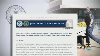 FBI/DHS bulletin warns of "increase in violent threats" to federal agents