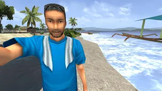 🛣️🤣 Pondicherry beach 🏖️ Comedy 😂 bus simulator indonesia (தமிழ்)