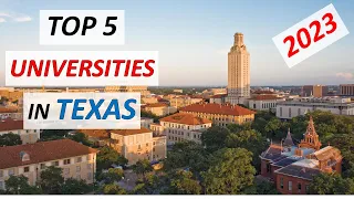 Top 5 Best Universities in Texas IN 2023 ... In Just ONE minute