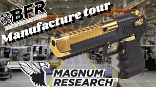 .50 AE Desert Eagle & BFR Manufacture tour.  The world's biggest & badest hand guns!