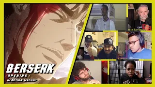 BERSERK OPENING 1 | REACTION MASHUP😱