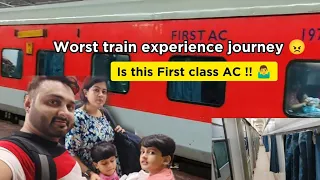 12839 Chennai mail full train journey | First Class Coupe Experience | #railway #train #travelvlog