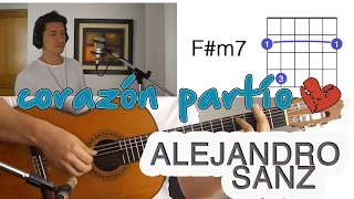 Corazón Partío Alejandro Sanz Tutorial Cover - Guitarra [Mauro Martinez]