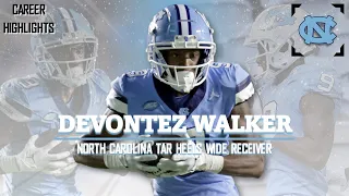 Devontez Walker | 𝟡 | North Carolina Tar Heels WR