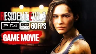 RESIDENT EVIL 3 REMAKE All Cutscenes (Game Movie) 1080p 60FPS