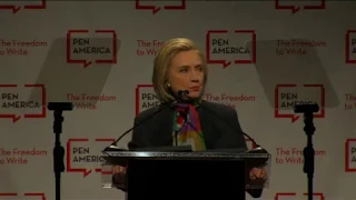 2018 #FreedomToWrite Lecture: Hillary Rodham Clinton with Chimamanda Ngozi Adichie (Low-Res)