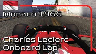 F1 2021 Monaco (1966) | Charles Leclerc Onboard
