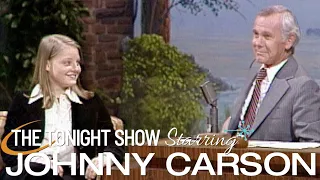 Jodie Foster Talks About Preparing for Her Role in Taxi Driver | Carson Tonight Show