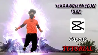 Teleportation VFX Tutorial ✨ | capcut tutorial | phone edit |