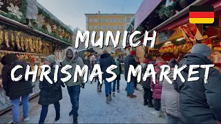Walking in a Winter Wonderland - 4K Munich Christmas Market Tour: A Festive Adventure