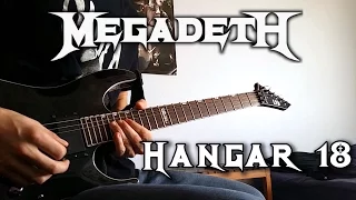 Megadeth - Hangar 18 Guitar Cover w/ All 11 Solos (The way Marty and Dave play them)