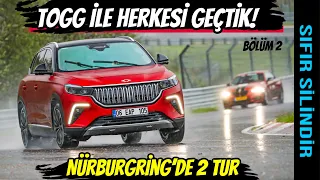 Togg Nürburgring'de | Yağmurda Dolu Dolu 2 Tur Attık!