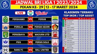 Jadwal Liga 1 2024 Pekan ke 29 - Persikabo vs Persib - Persija vs Persik Kediri - BRI Liga 1 2024