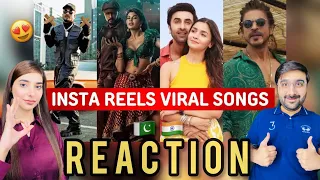 PAK REACTS ON INSTAGRAM REELS VIRAL HINDI SONGS 2023 🇵🇰🇮🇳