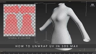 How to unwrap UV in 3Ds Max