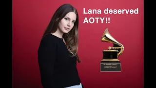 Lana Del Rey deserved AOTY at the Grammys Rant