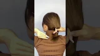 Claw Clip Hairstyle for Short & Medium Hair😍 #clawclip #hairstyles #hairhacks #shorts