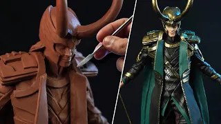 Sculpting LOKI | Marvel Studios Loki [ The Avengers ]