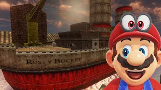 Banjo Kazooie Rusty Bucket Bay in Super Mario Odyssey