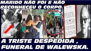 A DESPEDIDA DE WALESWKA  .FUNERAL JOGADORA VÔLEI . NOSSA HOMENAGEM.