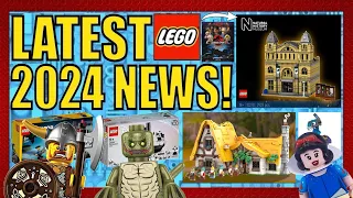 LATEST LEGO NEWS! Icons, Marvel, Disney, Jurassic World, Fortnite, Nintendo + MORE!