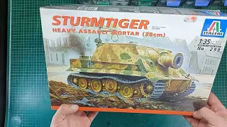 Обзор Sturmtiger от Italleri