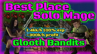 Best Place for Solo Mage Glooth Bandits - Tibia 2022