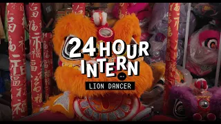Nearly Breaking My Leg As A Lion Dancer  | 24 Hour Intern