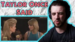 Taylor Once Said - Reaction - (Taylor Swift Reaction)