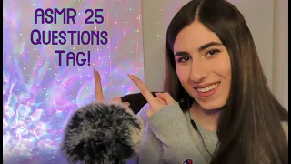 The ASMR Tag - Gibi's 25 Question Challenge💜✨