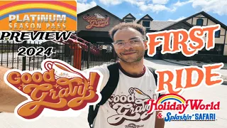 I RODE GOOD GRAVY! | Holiday World Platinum Pass Holder Preview 2024