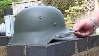 Re painting German helmets