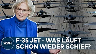 AUFRÜSTUNG DER BUNDESWEHR: Scharfe Kritik an Lambrecht - Probleme mit den F35-Kampfjets