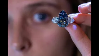Blue diamond could sell for $50 million at auction