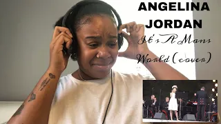 Angelina Jordan - It’s A Mans World (cover) | REACTION!!!!