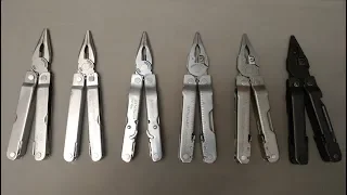 Leatherman Super Tool - models 100, 150, 200, 300 and 500