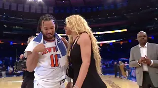 Iggy Azalea showed Jalen Brunson love after he dropped 40 points 🔥