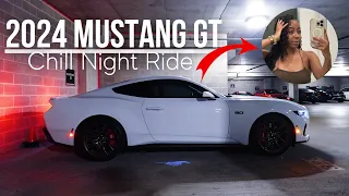 2024 MUSTANG GT POV Night Driving