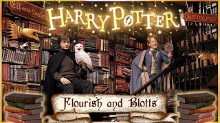 Flourish and Blotts 📚 [ASMR] Diagon Alley - Harry Potter Ambience 📚 page flipping, writing & more !