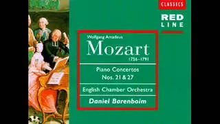 W. A. Mozart, piano concerto n. 27 K 595 Barenboim Allegro