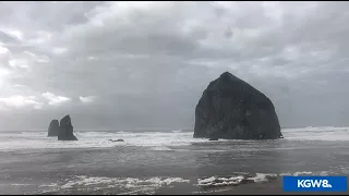 "King Tides” arrive on Oregon Coast