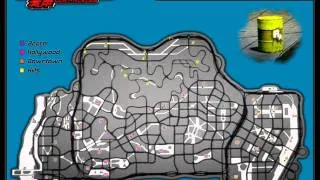 midnightclub la barrel map