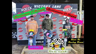 Rocck Racing Saturday Club Race with 865 Rc Mania Sportsman E-Truggy and E-Buggy A Main's