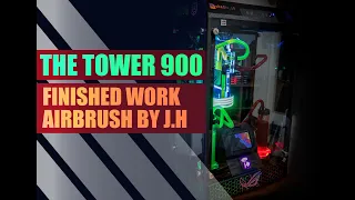 Thermaltake Tower 900 Case Airbrush by J.H. Part 9 [Finished]